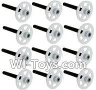 UDI U919 U919A Parts-08 Main gear with hollow pipe(12pcs) for UDIR/C U919 U919A Quadcopter parts,rc Drone spare parts